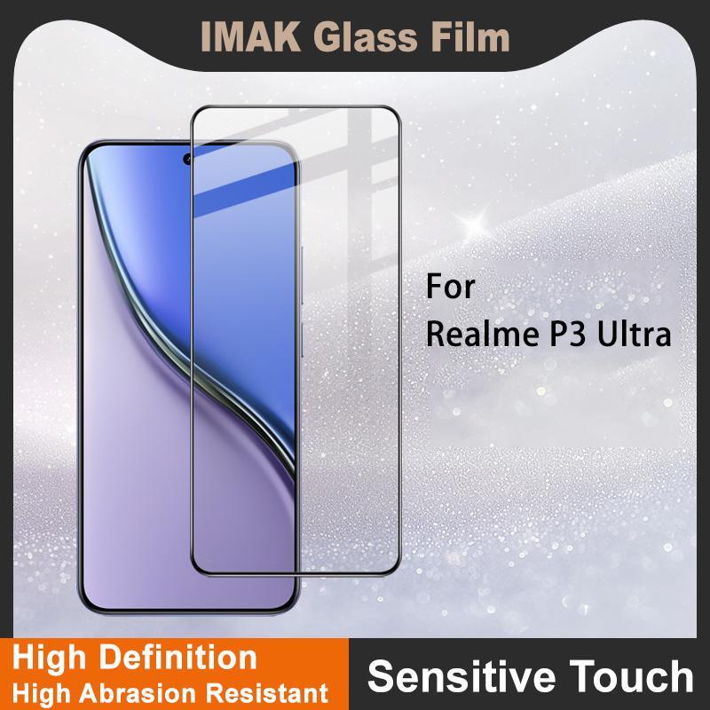Для Realme P3 Ultra 5G Glass IMAK Full Coverage Tempered Glass Film Pro+ Series