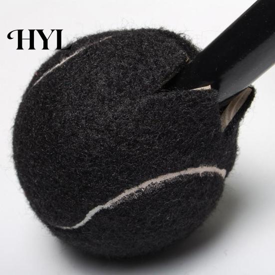 Sound Absorbing Chair Pads 4 Pcs Pre-Cut Walker Tennis Balls for Furniture Legs Floor Pre-cut Ball Protection Universal Leg Felt Pad Glide Coverings