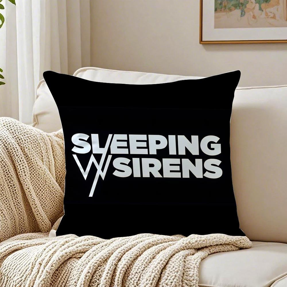 album dark SSleeping with SSirens Cushion Cover Pillowcase Antidustmite living Room Sofa Decor Cushion Room