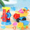 17pcs Children Beach Toys Sand Play Kit Baby Summer Digging Tool with Shovel Outdoor Toy Set Box for Kid Creative Birthday Gift