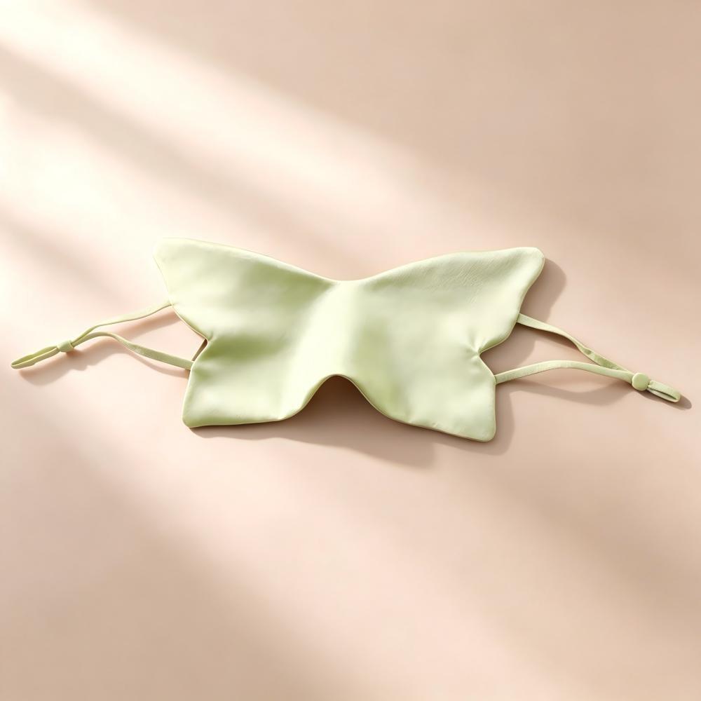 Double Sided Light Blocking Eye Cover Portable Butterfly Print Eye Mask Sleep Eye Mask  Home Naps