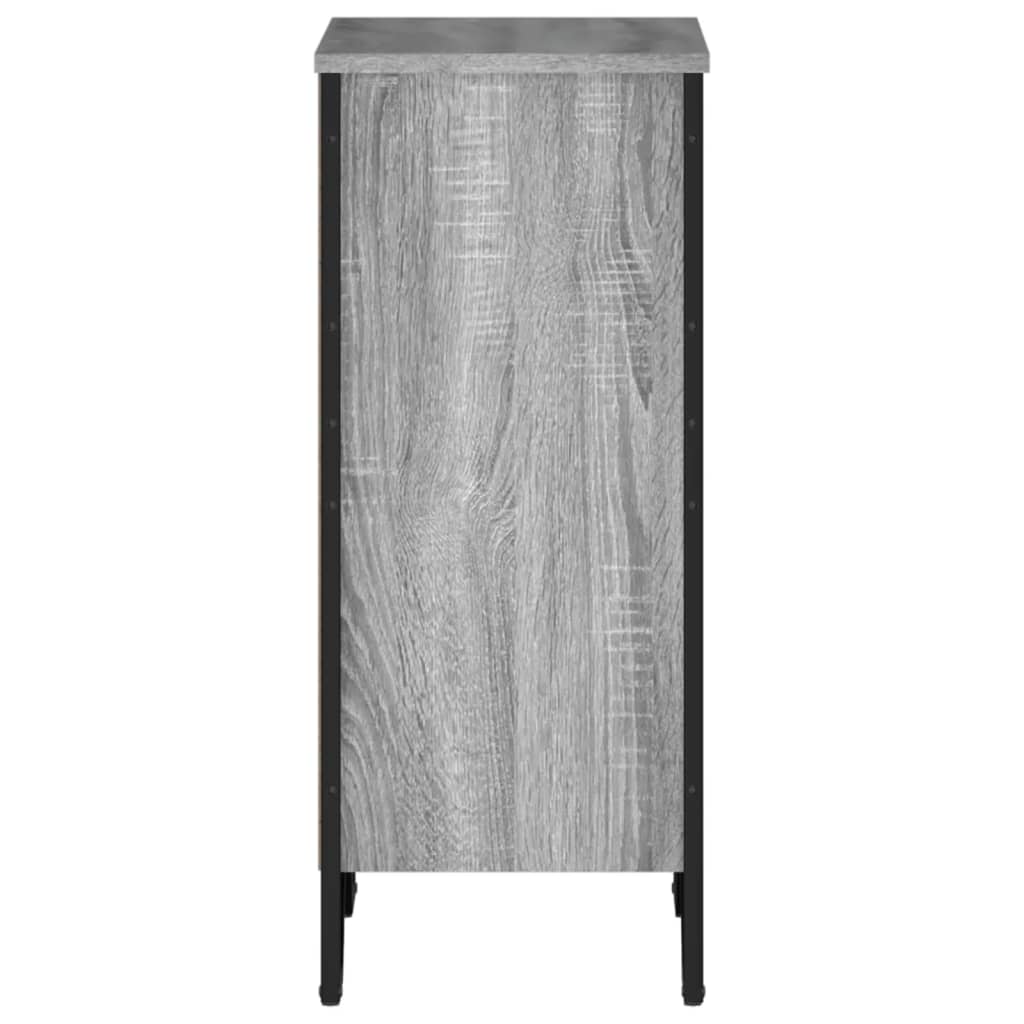Bookshelf Gray Sonoma 50x31x74.5 cm Particleboard