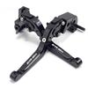 Adjustable Folding CNC Aluminum Brake Clutch Levers Kawasaki Ninja 650 ER-6F ER-6N Motorcycles
