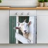 Lamb Kitchen Oven Sticker Home Beautification Decorative Wall Sticker