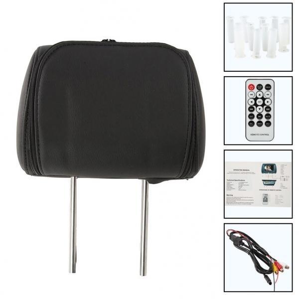 Universal 7 Inch Car Headrest Monitor Rear Seat Entertainment Player