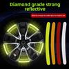 Reflective Tire Strips for Cars & Motorcycles - Decorative Wheel Stickers