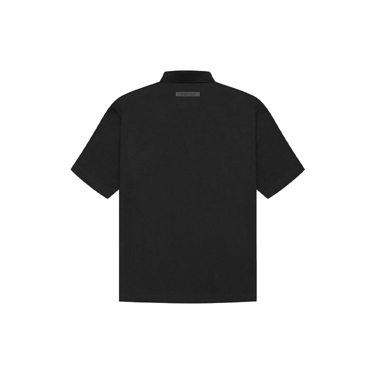Fear of God Рубашка-поло Essentials SS21 Верх унисекс Черный FOG-FW21-599