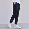 Fila Утепленные спортивные брюки с логотипом Straight Leg Мужские низы черного цвета F11M112611F-BK
