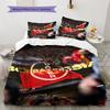 Leverkusen 04 Pattern Bedding Home Decoration Birthday Gift ( 1 duvet cover + 2 pillowcase, without core),fan merchandise.