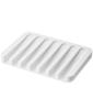 Yamazaki Jitsugyo Soap Tray Flow White 7395
