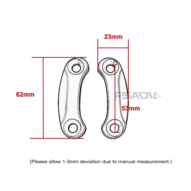 Fit For Kawasaki Ninja 636 ZX-6R Motorcycle Rearview Mirror Base Cover Windshield Drive Mirror Hole Cover ZX6R 2019-2021 ZX25R