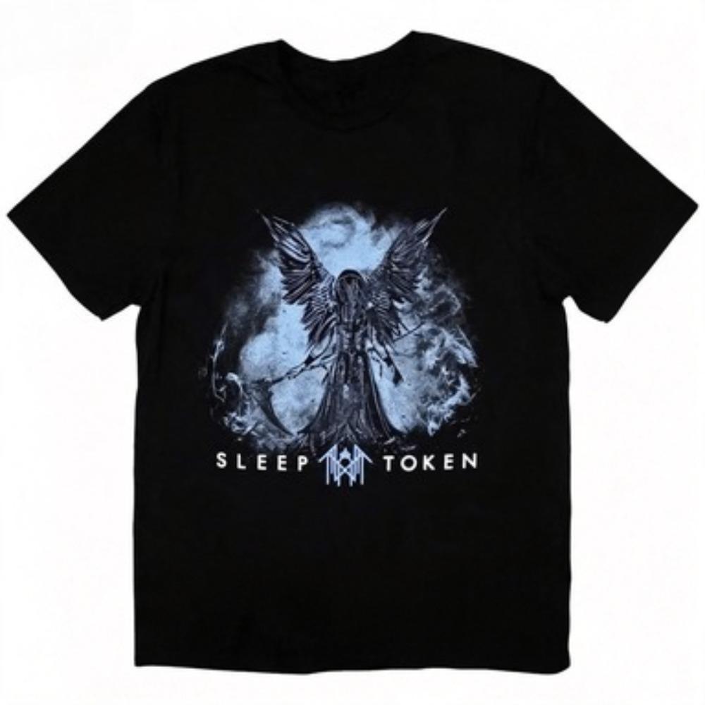 Progressive Metal Band Sleep Token Unisex Vintage Funny Unisex Unisex Graphic Cotton Casual Distressed Tshirt Clothes Top Tee Gift