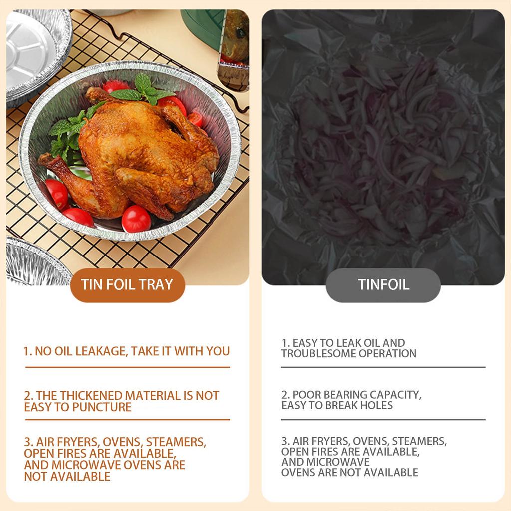 Бумажный лоток для аэрофритюрницы, бытовая маслопоглощающая бумага, противень для духовки, алюминиевая фольга, миска