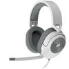 Casque Gaming CORSAIR HS55 STEREO - Blanc, Micro-casque Filaire Jack 3,5mm