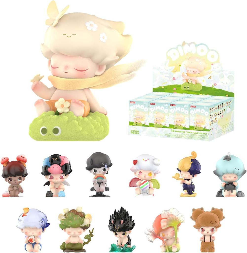 DIMOO by Your Side Series Figures, DIMOO Blind Box Figures, Home Decorations, Holiday Birthday Gifts, Single