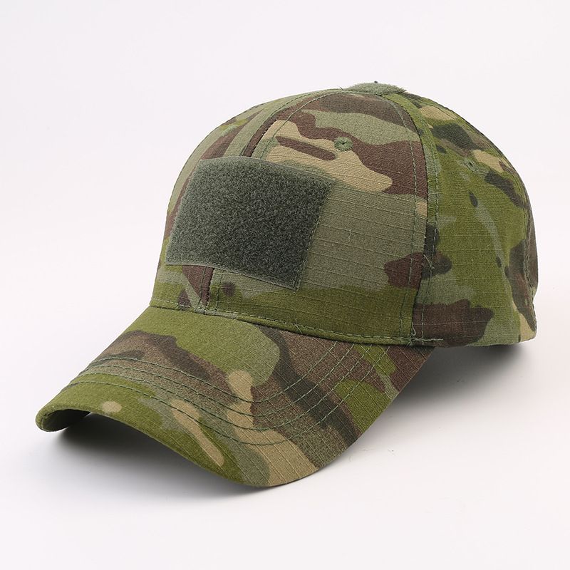 Arrival Camouflage Hat Handsome Military Fans Outdoor Python Baseball Cap Men's Tactical Peaked Cap Military Training for Middle and Large Students