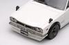 Makeup Vision Scale Nissan Skyline 2000 1971 with Spoiler Finished Model VM244B 1/43 GT-R (KPGC10) (Works Wheels) White,