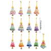 Knitted Christmas Tree Hanging Pendant Decoration With Accent Party Car Interior Decoration