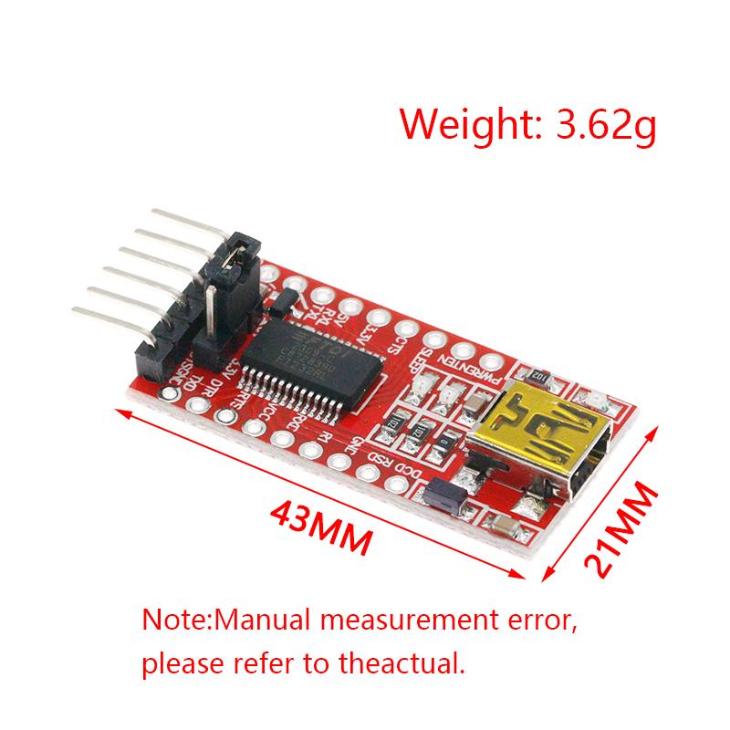 FT232RL FT232 FTDI USB 3.3V 5.5V к TTL последовательный адаптер модуль для Arduino FT232 Pro Mini порт USB к TTL 232 Mini / Type-C USB
