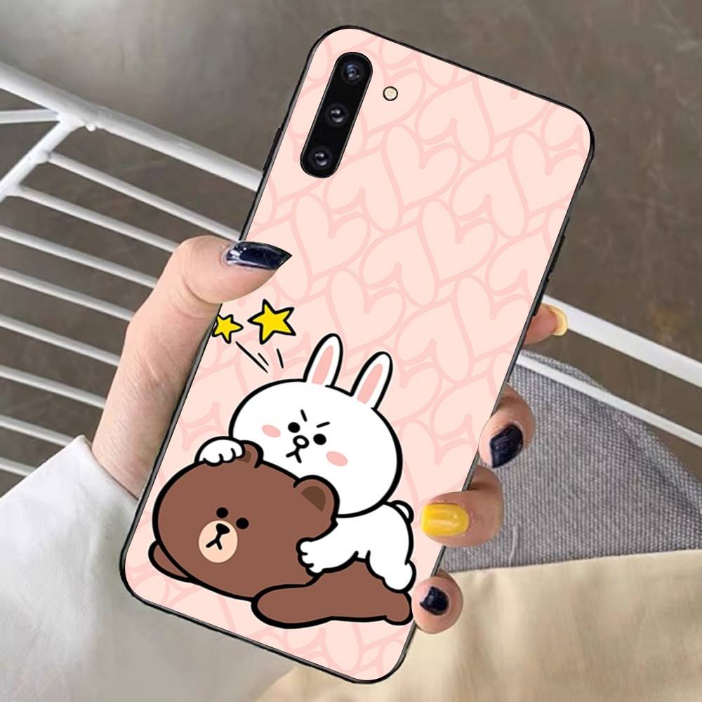 Мультяшный милый чехол для телефона C-Cony B-Brown для Redmi Note 4 X 5 A 6 7 8 T 9 9S 10 11 11S 11Epro Poco M3 Pro