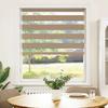 Double Roller Blind Sand Brown 115x150 Cm Fabric Width 110.9 Cm Polyester