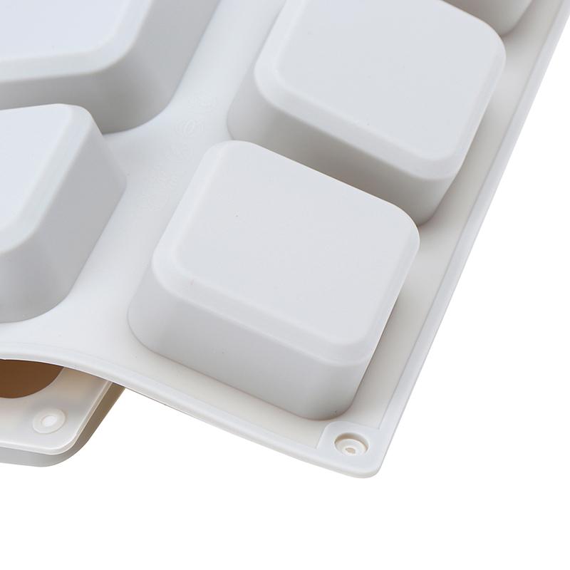 9-ти полостные квадратные силиконовые формы для мыла мыловарение своими руками мыловарение шоколадная форма