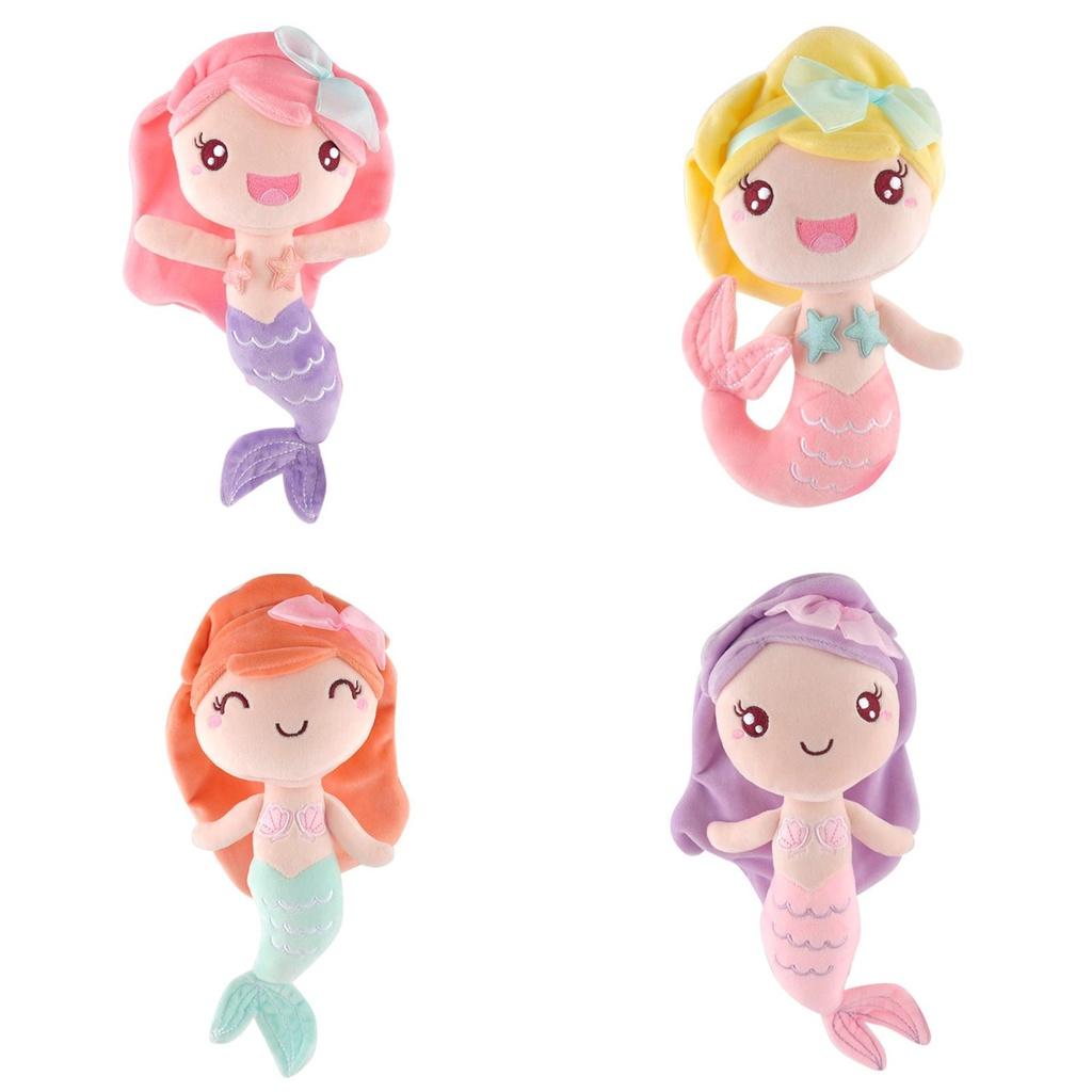 Beautiful Mermaid Princess Stuffed Animal Toy With Vibrant Colors