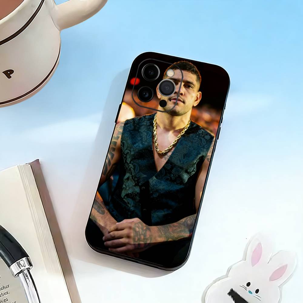 D-Fighting Pereira Alex   Phone Case For iPhone 17,16,15,14,13,12,11 Plus,Pro Max,XS,Soft Silicone Black Cover