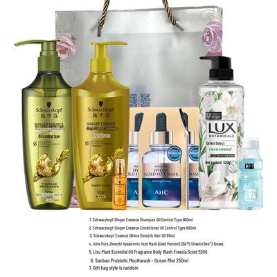 Набор для ухода за кожей головы и волосами Schwarzkopf Ginger Essence с очищающим средством для кожи
