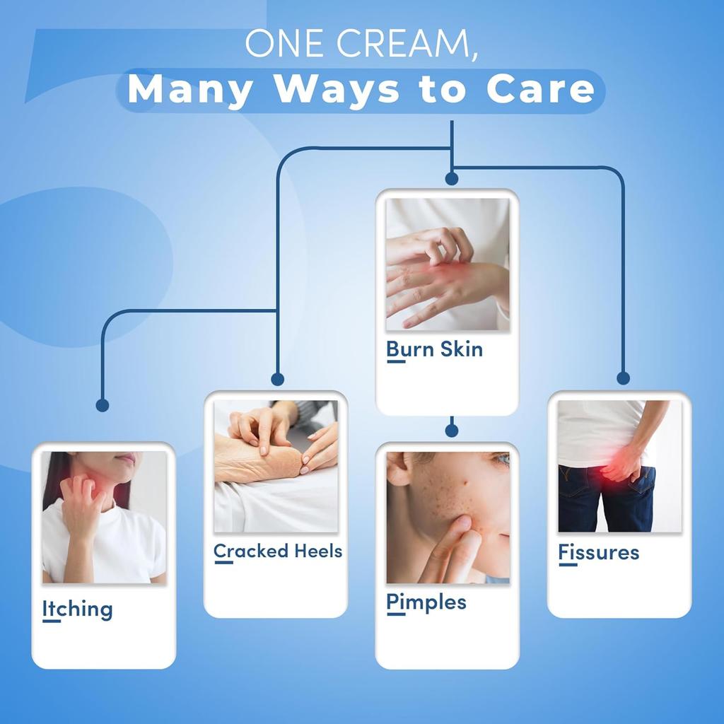 Kailas Jeevan Multipurpose Ayurvedic Cream 60g Pack of 1 | Natural Skin Nourishment for Dryness, Cracked Heels, Wrinkle Care, Soothing Relief