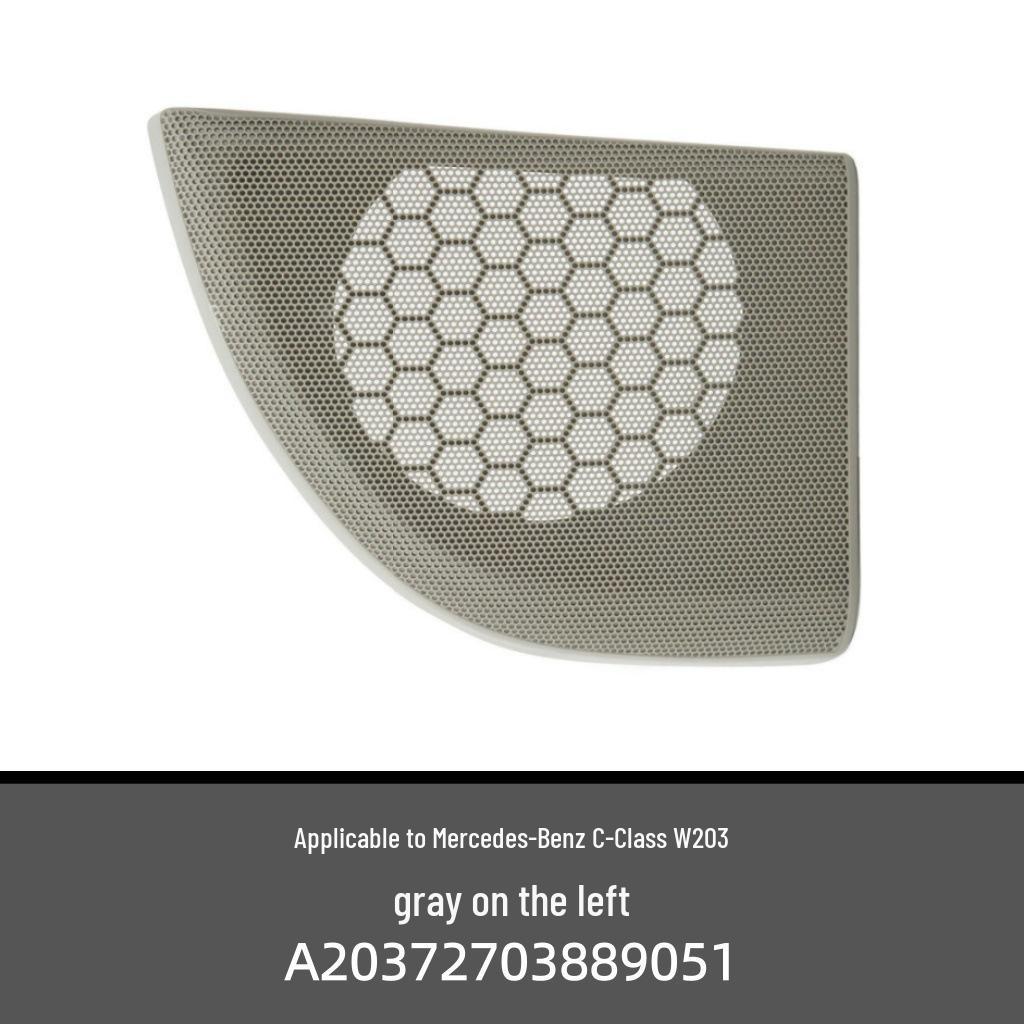 Mercedes-Benz C-Class W203 Rear Door Speaker Cover Compatibility: A20372704889051, A20372703889051