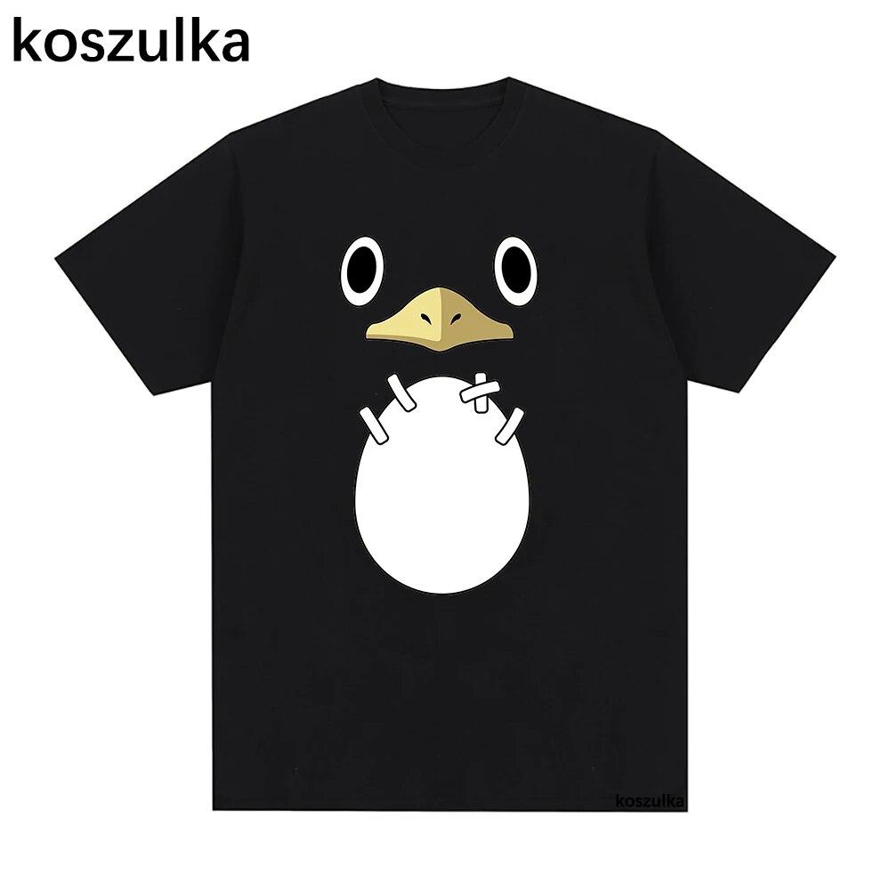 Горячая игра Disgaea футболка унисекс Harajuku с эстетической графикой Kawaii Prinny футболка унисекс аниме мультфильм винтажная хлопковая футболка Корея
