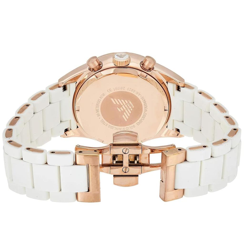 Emporio Armani AR5920 Белые спортивные женские часы