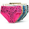 Woman Underwear Ladies Plus Size Briefs Print Cotton Panties Sexy Underpants Comfortable Breathable Knicke 6 Pcs/lot