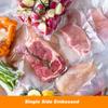 100 шт. пакеты с вакуумным упаковщиком, пакеты для хранения с вакуумным упаковщиком, аксессуары для хранения сухих и влажных продуктов, предварительно нарезанные