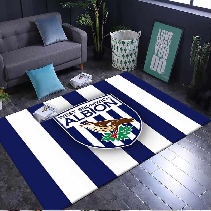 1PC rug Bromwich Albion Carpet, Chair Rug,Area Rug for Office Bedroom living rooms bedroom, Doormat decor Christmas fan gifts