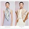 Wanshili Double-Sided Silk Square Scarf
