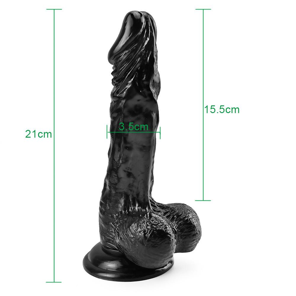 MoDi Реалистичный фаллоимитатор мягкий большой пенис с присоской Секс-игрушка