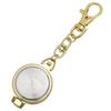 Fieldwork Women's Analog Pocket Watch with Magnifying Glass, Keychain Watch, Bag Charm, Gold, FSC170-2
