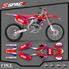 SPACE Индивидуальная графика для мотоцикла Фон Наклейка для HONDA CRF250 2010 2011 2012 2013 CRF450 2009-2012 Наборы наклеек 02