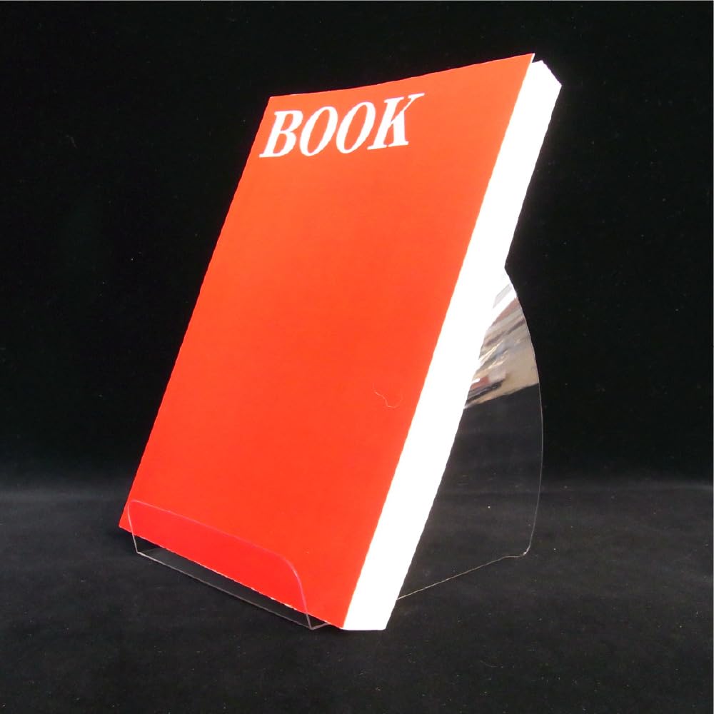 Igarashi Pro Slim Подставка-дисплей, Средняя, 10 листов, для форматов B6, 46 и A5, B-02-010, Складная, Прозрачная подставка для книг