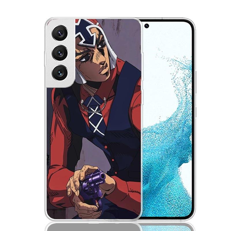 Чехол для телефона JoJo Adventure Guido Mista для Samsung Galaxy S26 S25 Edge S24 S23 FE S22 Ultra S21 Plus S20 + Fundas Cover Coque Gal