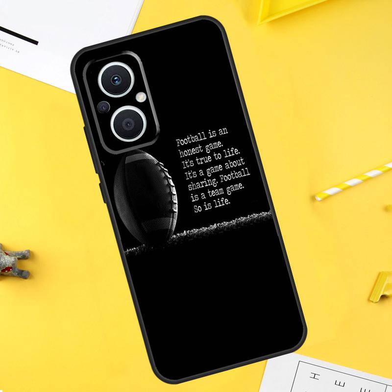 Rugby Ball Kit Team For OPPO Reno 13 14 12 11 10 Pro 14F 13F 12F 11F 7 8 Lite 8T OPPO Find X5 X6 X8 X9 Pro Case