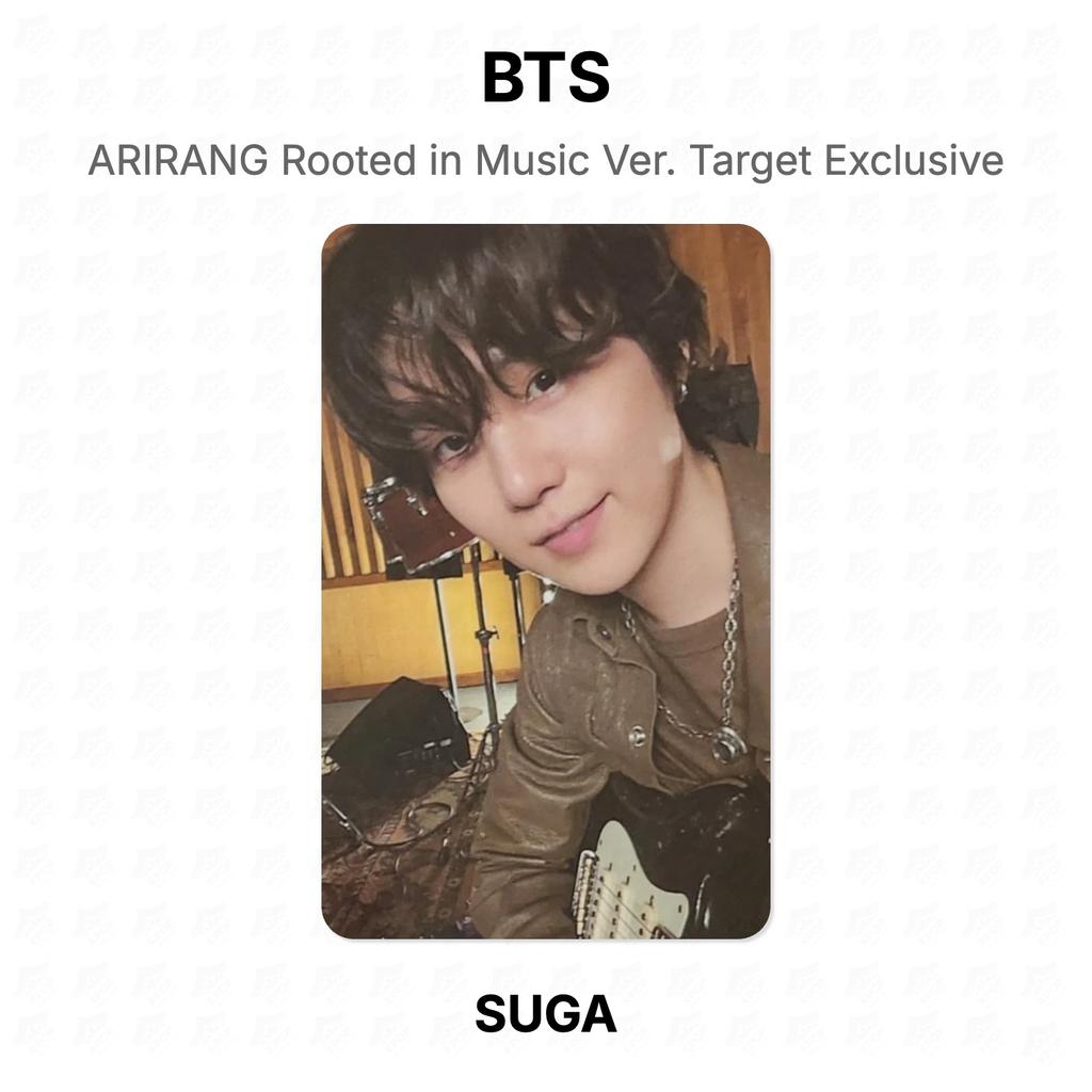 BTS ARIRANG Укорененный в музыке Вер. Официальная фотокарточка, эксклюзив Target