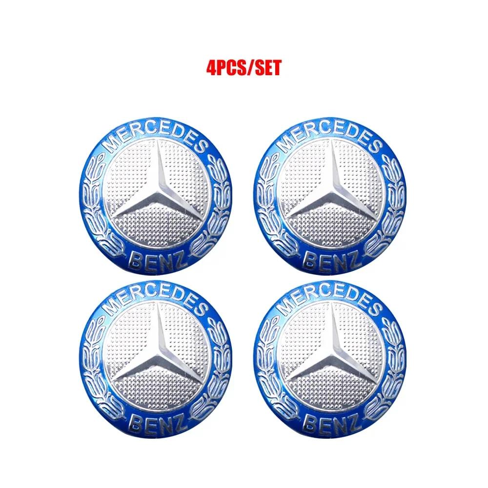 XDFMN1 Hot 2026 New For Benz 56/60/65mm Car Wheel Center Hub Cap Badge Sticker Cover For Mercedes Benz W176 W177 W204 W205 W212 W213 W2