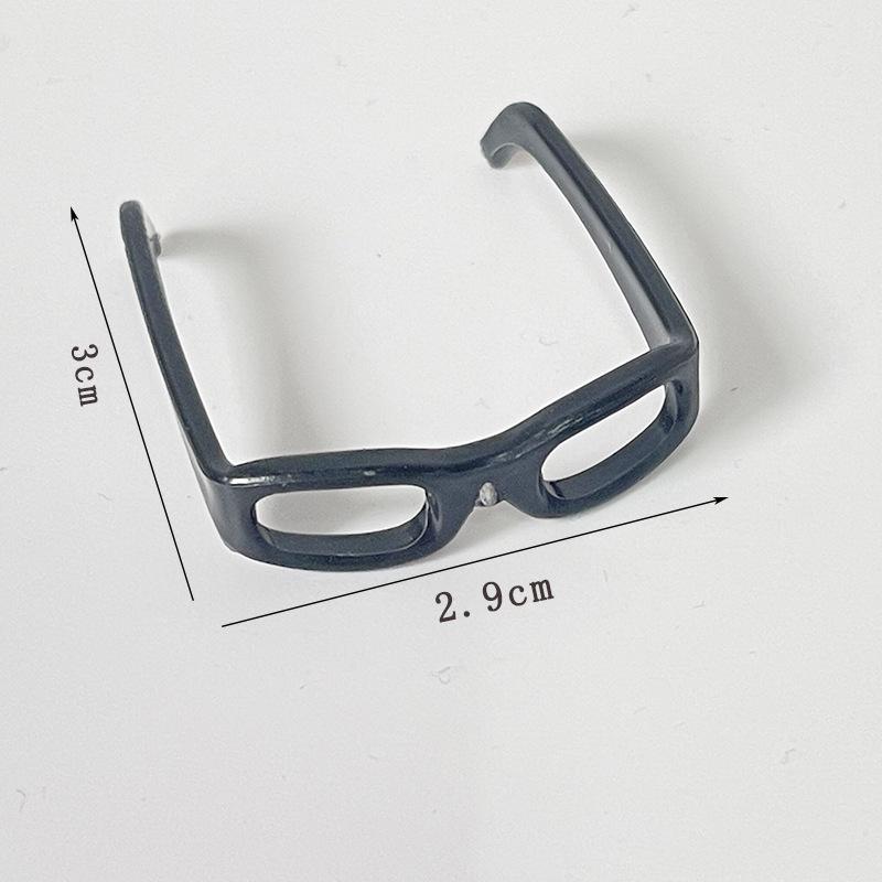 Мини-очки-щенок OB11 Twist Stick: Аксессуары для DIY-витрин со стальным проволочным каркасом (3-4-5 см)