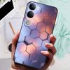 Для Vivo V40 Lite IDN V40SE Y200 Y300 Чехол для телефона Задняя крышка Модный Цветок Бабочка Мягкий ТПУ Fundas Для Vivo V 40 Lite V40 SE