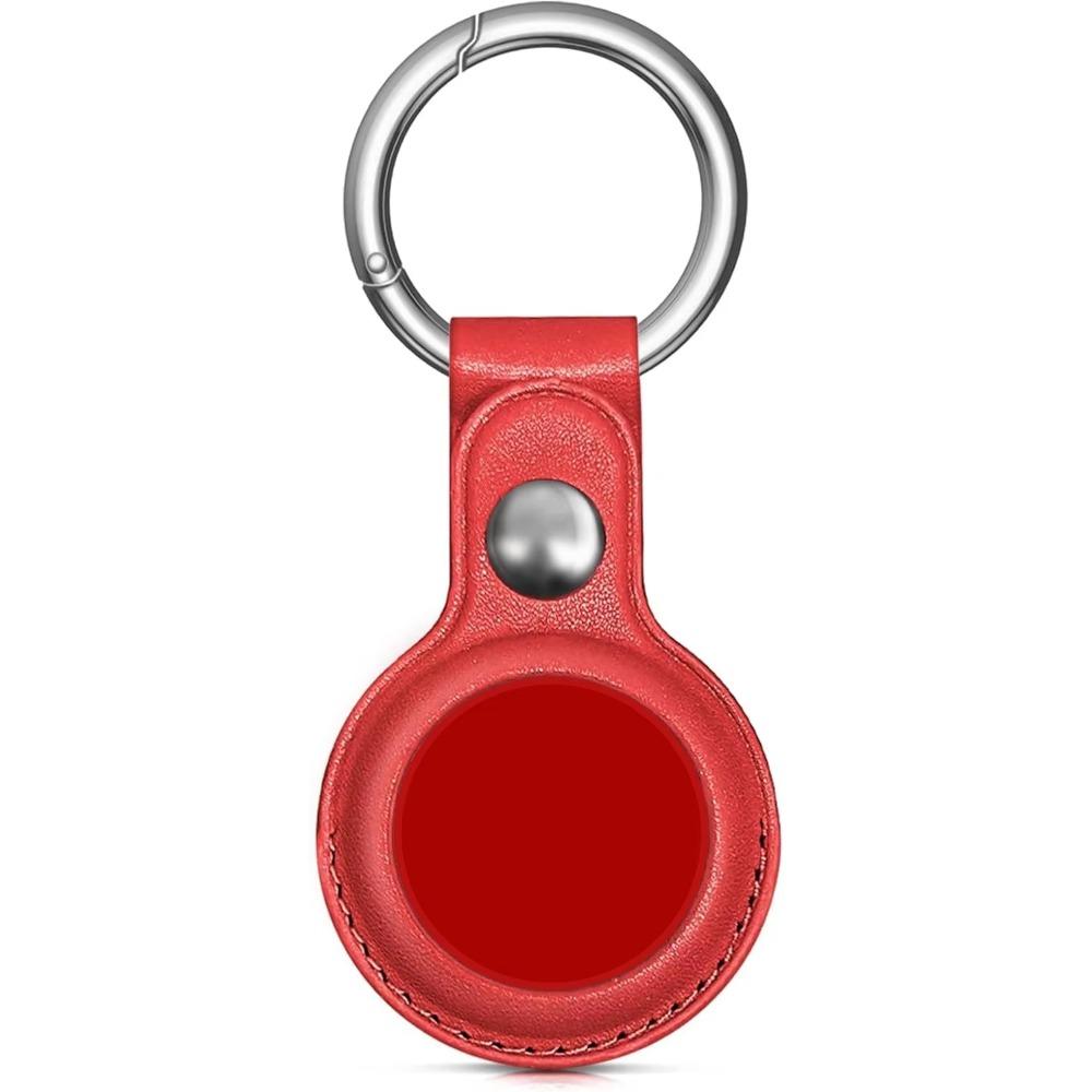 Для Apple Airtags Брелок Чехол Водонепроницаемое Кольцо для Ключей ПУ Анти-потеря Багажная Бирка Аксессуары Ключ для Airtag Защитный Чехол