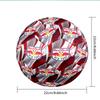 Футбольный мяч New York Red Bulls с эмблемой, размер 5, сшитый машинным способом, мягкий и удобный, подходит для тренировок и матчей, подарок для фаната