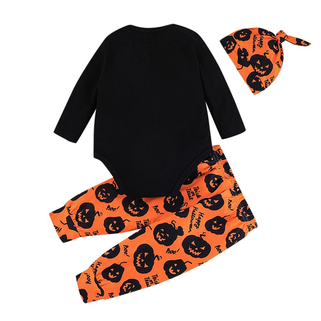 Младенец Хэллоуин Призрак Комбинезон Комбинезон Брюки Повязки Костюм